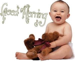 Happy Baby Poster With Good Morning Design - Upfk506642 Paper Print ...