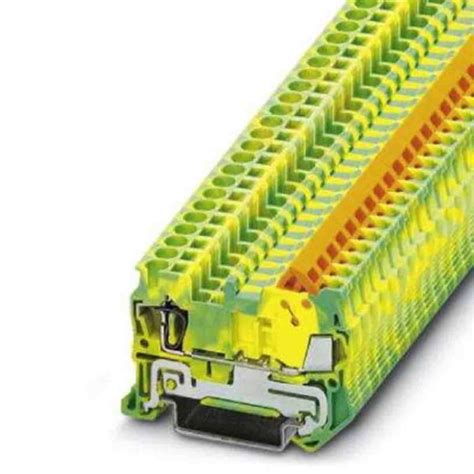 3050154 Phoenix Contact | Phoenix Contact 2-Way Earth Terminal Block, 1 ...