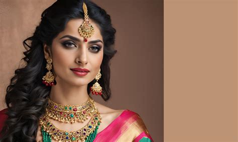 What Jewellery to Wear with Paithani Saree – ZAISHA