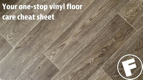Vinyl Floor Care