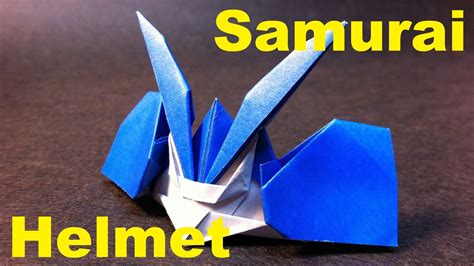 How To Make A Origami Samurai Helmet 462: Samurai Helmet Beetle
