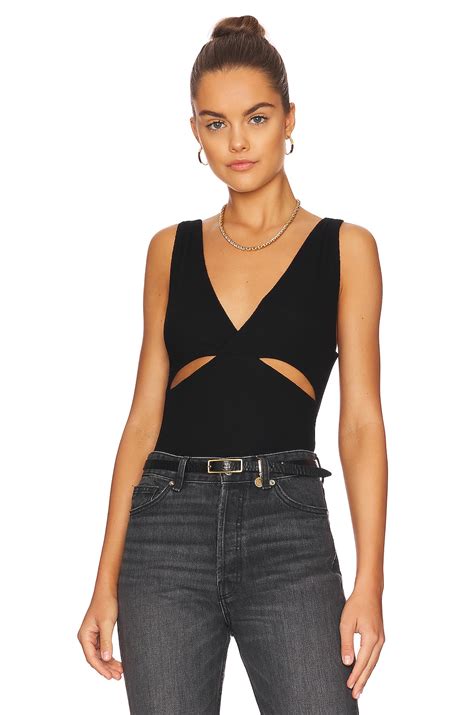 Michael Lauren Downing Deep Tank in Black | REVOLVE
