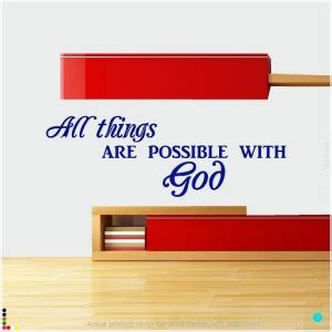 DeStudio 91 cm Possible With God Self Adhesive Sticker Price in India ...