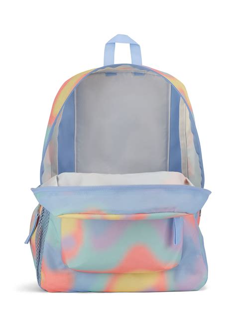 Orange/Himmelblau JANSPORT Jansport Cross Town tie-dye backpack für ...