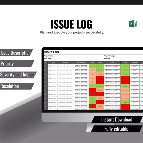 Issue Log Example 的图像结果