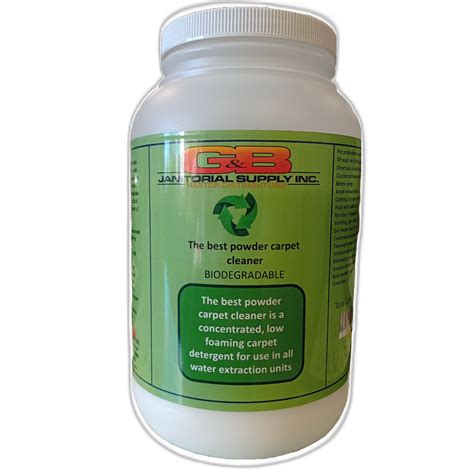 The best powder carpet cleaner - Central NJ Janitorial Supply | G&B