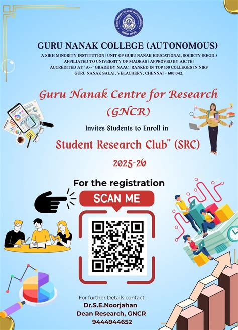 Student Research Club 2025 - 26 | Guru Nanak College