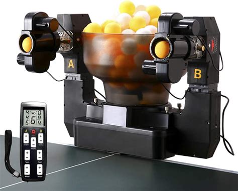 Buy ZXMOTO Ping Pong Robot Machine with 36 Different Spin Balls Table ...