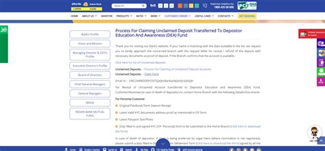Indian Bank Unclaimed Deposits: List, How to Check and Claim Indian ...