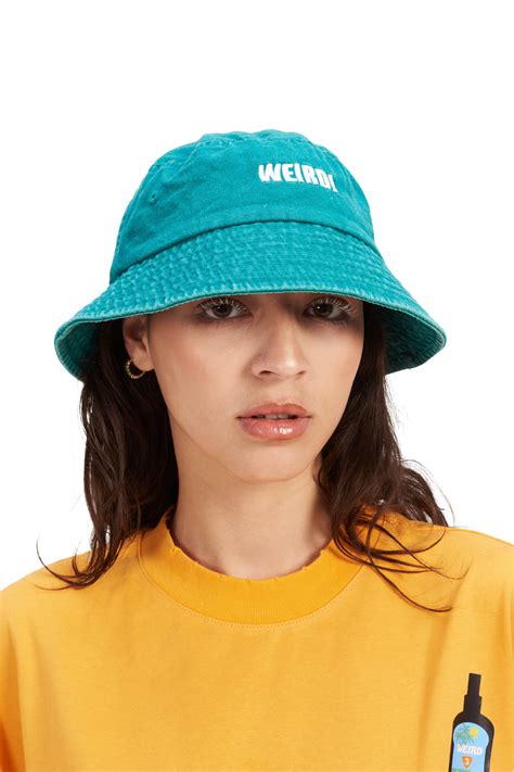 SEA GREEN - BUCKET HATS – WEIRD!