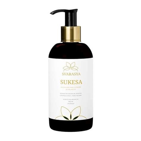 Buy Svarasya Sukesa Natural Moroccan Argan Oil & Biotin Hair Fall ...