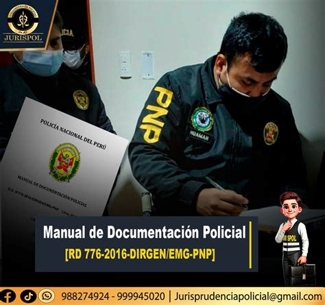 Manual de documentación Policial 2016 | Jurispol