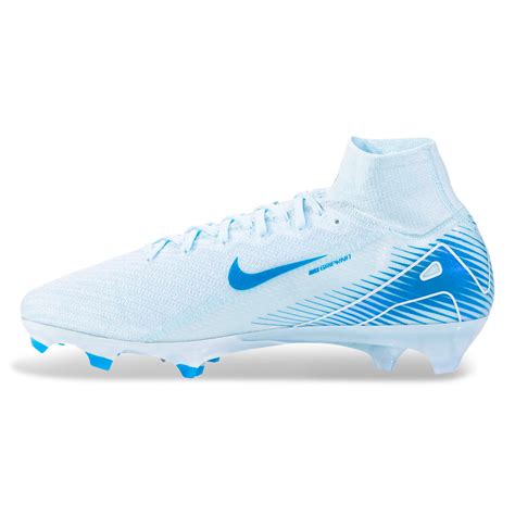 Nike Zoom Superfly 10 Elite FG Soccer Cleats (Glacier Blue/Blue Orbit ...