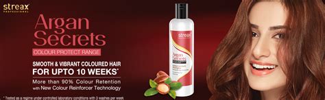 Buy Streax Professional Argan Secrets Colour Protect Shampoo for Women ...