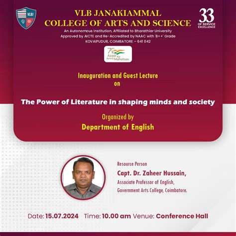 VLBJ COLLEGE OF ARTS AND SCIENCE