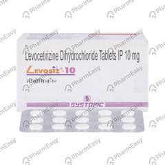 Levosiz 10 MG Tablet (10): Uses, Side Effects, Price & Dosage | PharmEasy