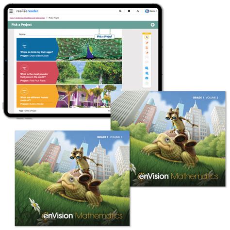 Image result for enVision Math Pick a Project