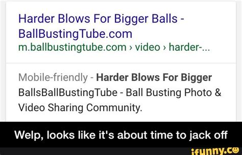 Harder Blows For Bigger Balls - BallBustingTube.com m.baIIbustingtube ...