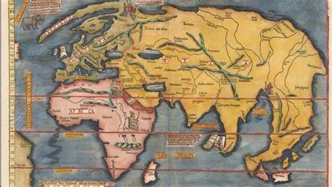 Tell about the earliest map ️of the world with images. And also useless ...