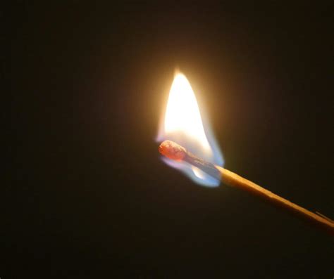 Lighted Match Stick on Fire · Free Stock Photo