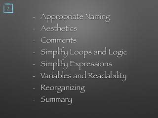 Image result for Making Things Readable Code