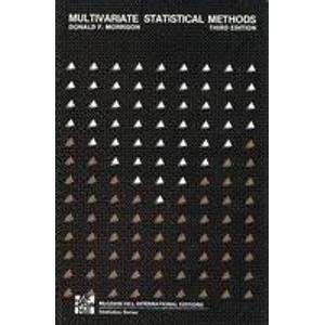 Buy Multivariate Statistical Methods Book Online at Low Prices in India ...