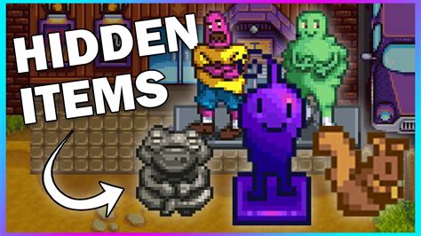 THE SECRET STATUES & COLLECTIBLES of Stardew Valley | Every Hidden ...