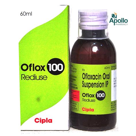 Oflox 100 Rediuse Oral Suspension 60 ml Price, Uses, Side Effects ...
