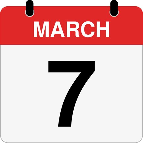How Many Days Until March 7th? - Inch Calculator