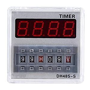 Keenso Timer 24v AC, Programmable Control with LCD Display for Remote ...