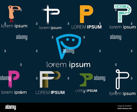 Letter P In Different Fonts