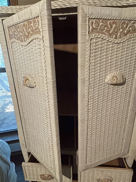 Pier 1 Imports Wicker/Ratan Jamaica Collection White Wicker: Beach Style. for Sale in Garland ... - imports of jamaica