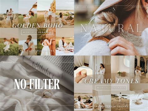 300 Natural Lightroom Preset Bundle | Neutral, Clean Girl, Aesthetic ...