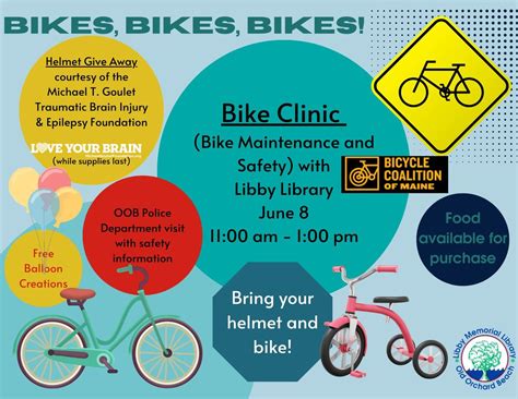 Free Bike Clinic, 27 Staples St, Old Orchard Beach, ME, United States ...