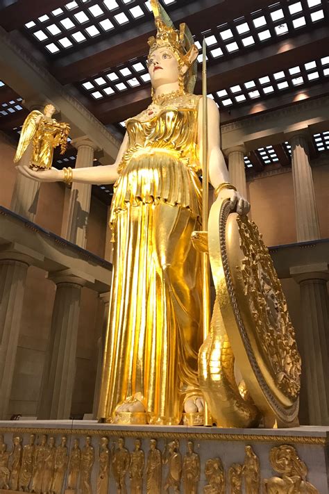 Athena statue in The Parthenon Museum in Nashville TN | Weekend in ...