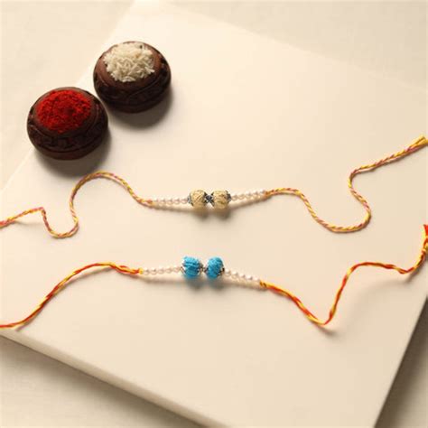Buy Rakhi Combo Sets - Rakhi & Lumba Sets Online