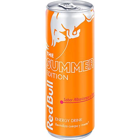 The Summer Edition apricot and strawberry flavour energy drink tin 25 ...