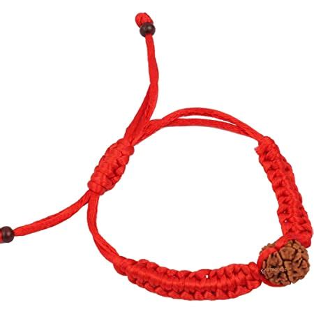 Buy Astrodidi With 5 Mukhi Rudraksha Bracelet For Unisex Adult (brown ...