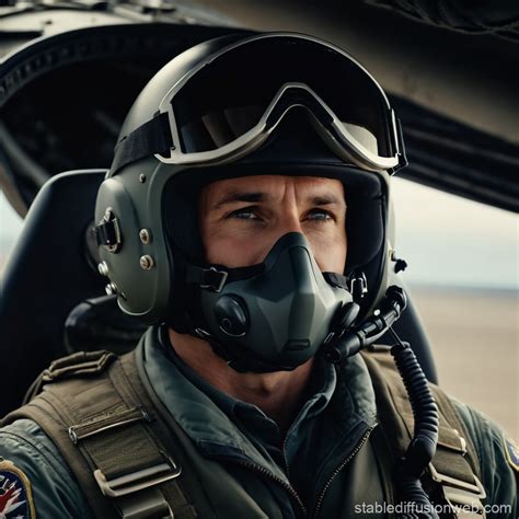 Fighter Jet Pilot with Callsign Bandit | Stable Diffusion Online