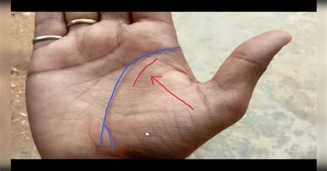 Palmistry: किस्‍मत वाले लोगों के हाथ में होती है ऐसी मंगल रेखा, रातों ...