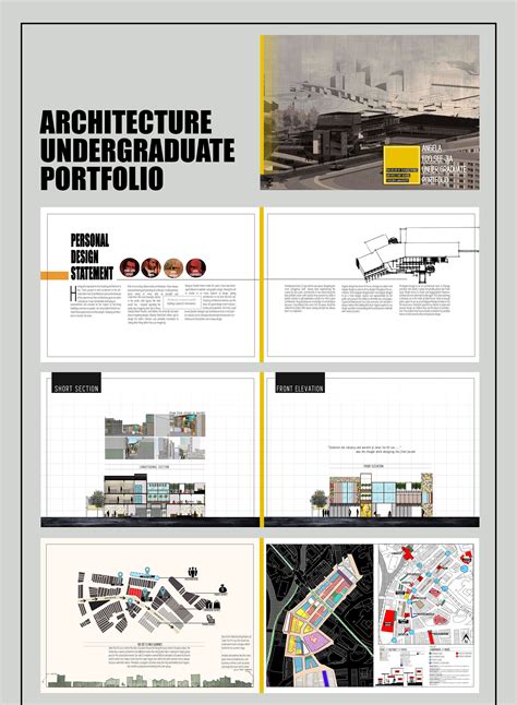 architecture portfolio format