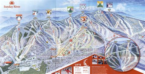 2017-18 Sunday River Trail Map - New England Ski Map Database ...