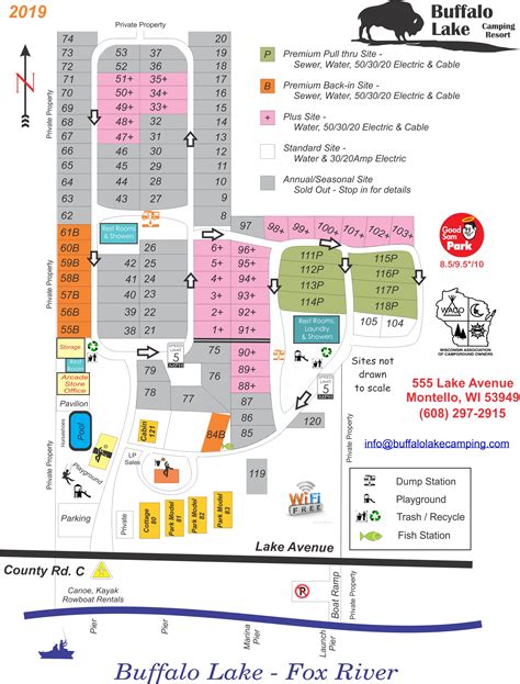 Family RV Camping and Cabins in Montello WI on Buffalo Lake