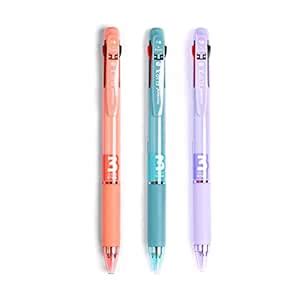 Monami Flip 3 Lightweight 3 in 1 Roller Ball Pens | Best Ball Pens For ...