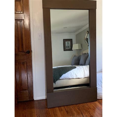 Crate & Barrel Colby Floor Mirror - AptDeco