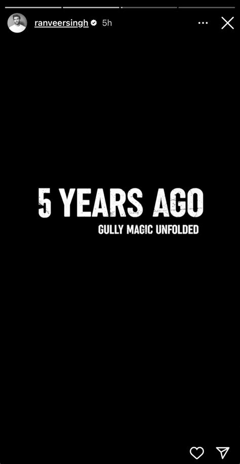 Ranveer celebrates 5 years of 'Gully Boy'