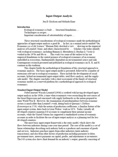 Input Output Economic Tutorial 的图像结果