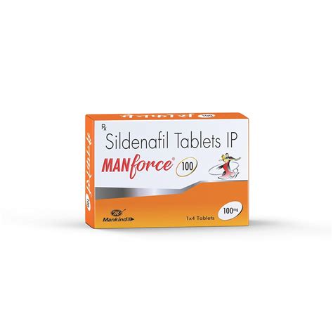 Manforce 100 - Strip of 4 Tablets : Amazon.in: Health & Personal Care
