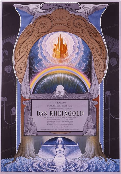 Opernhaus Zürich - Das Rheingold - Artifiche, die Schweizer Plakatgalerie