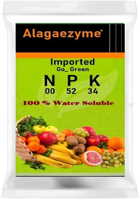 NPK 00:52:34 Worlds top Imported Balanced Water Soluble Fertilizer for ...